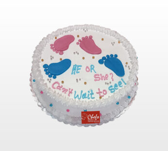 Baby Feet Baby Shower Cake