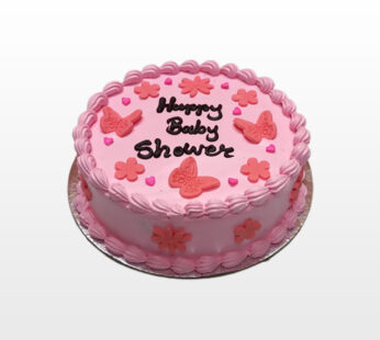 Baby GIrl Baby Shower Cake